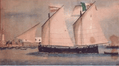 antiche navi per il commercio agrumario